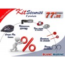 Kit sécurité Blanc Marine